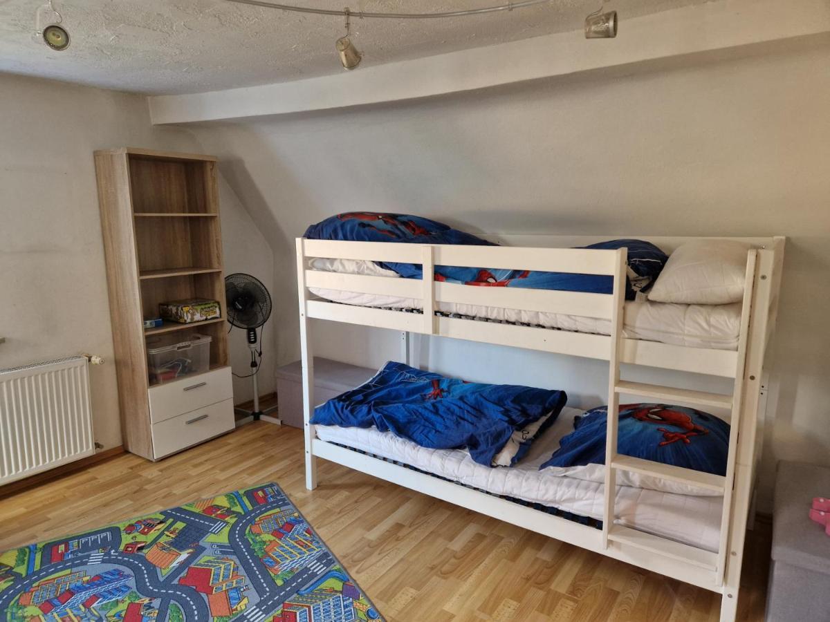 Ferienwohnung Blumenshein Bei Speyer Karlsruhe Familienfreundlich 5 Pers Zeiskam Eksteriør billede