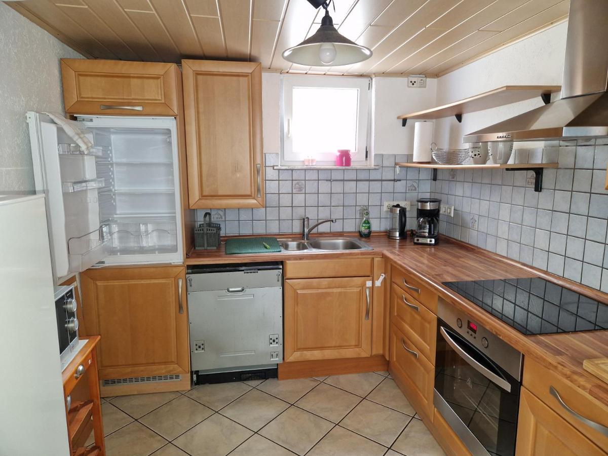 Ferienwohnung Blumenshein Bei Speyer Karlsruhe Familienfreundlich 5 Pers Zeiskam Eksteriør billede